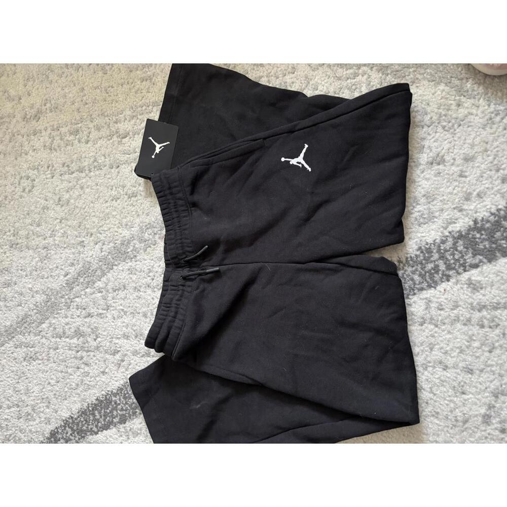 Jordan Girls' Black Joggers - Size M